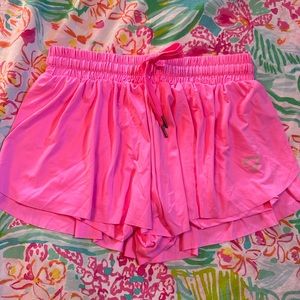 Pink Workout Shorts